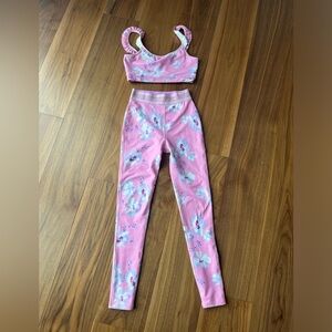 Love Shack Fancy leggings and top XS